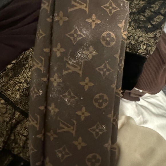 LV Brown and Red Monogram makeup bag - Picture 2 of 3